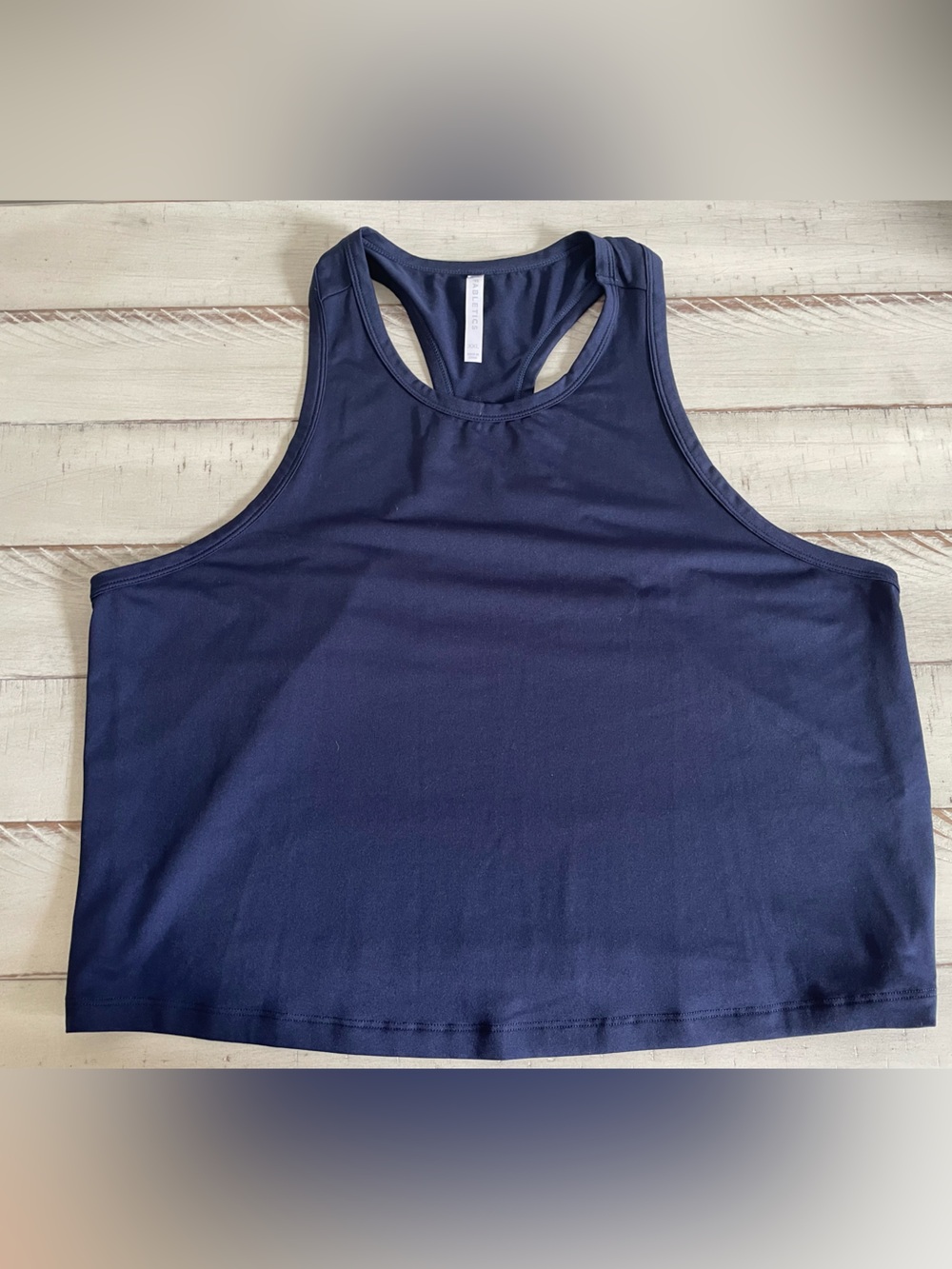 Fabletics Navy Tank Top XXL